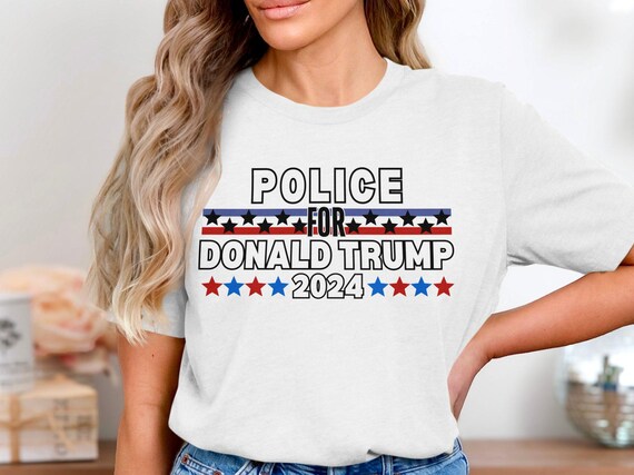 T-shirt Donald Trump Campagne 2024 - Graphique Politique - Taille S à 5XL - Coton 100% - Neuf Avec étiquettes