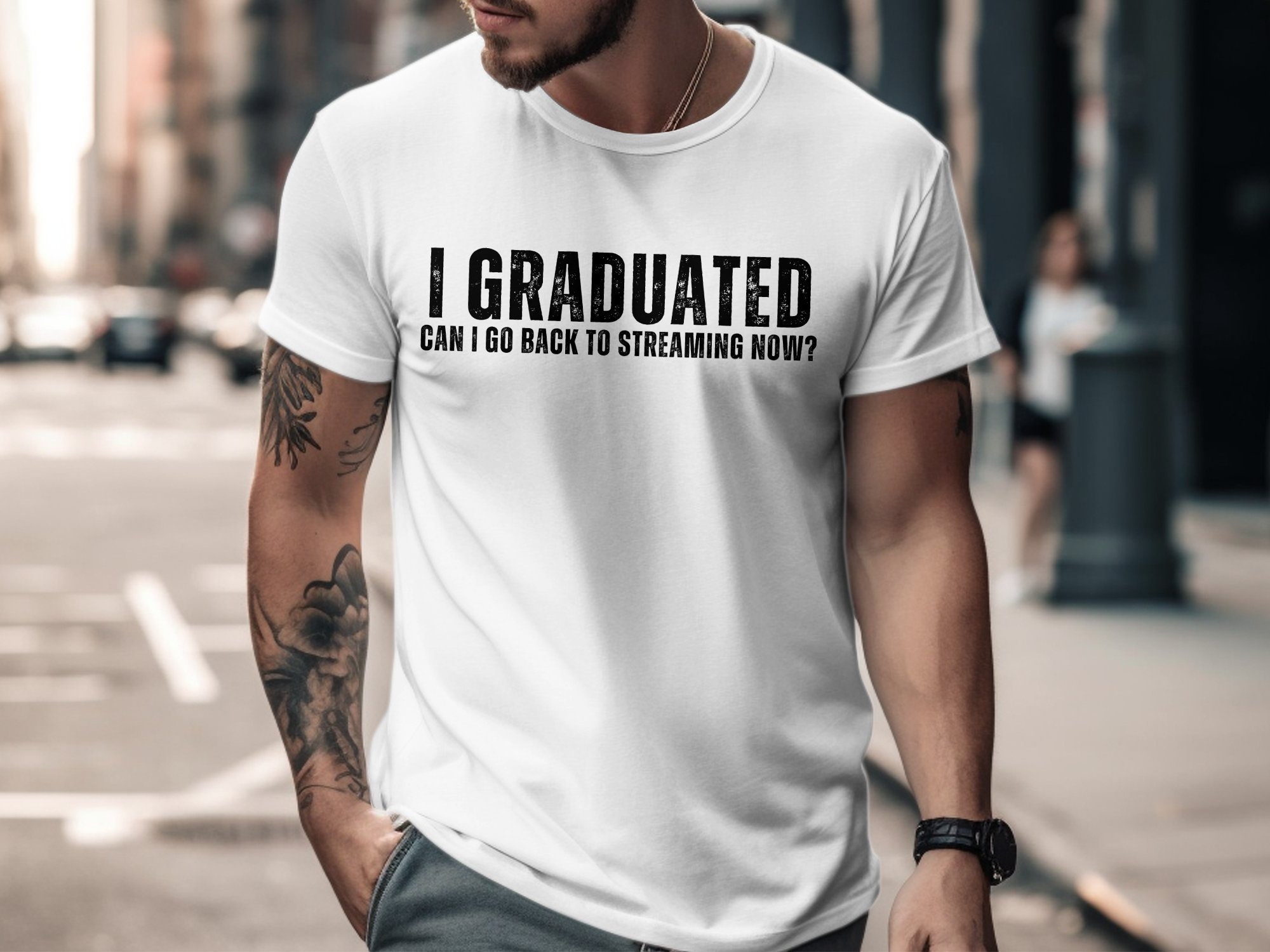 Mastered It! Masters Graduation Cool Gift Distressed T-Shirt Mastered It! Masters Graduation Cool Gift Distressed T-Shirt