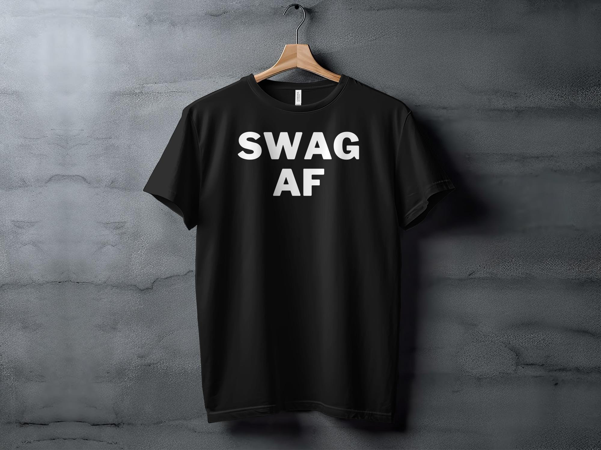 スワッグ AF ゲーミング T シャツ、クールなゲーマー アパレル、面白い 