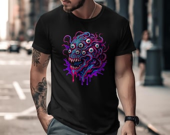 Camiseta Beholder colorida: camiseta, sudadera y camiseta sin mangas para gamers de D&D
