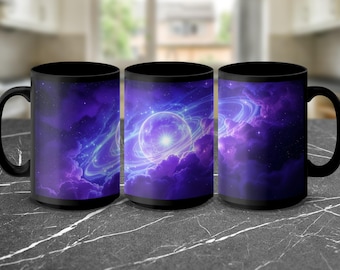 Kosmische Galaxie-Kaffeetasse: Kosmisches himmlisches Astronomie-Geschenk