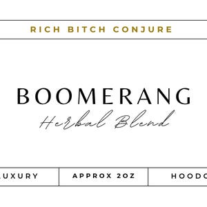 Boomerang Return To Sender Hoodoo Herbal Blend Reversal Uncrossing Spell Remove Negativity Evil Eye Magic Mojo Bag Spiritual Protection Bath