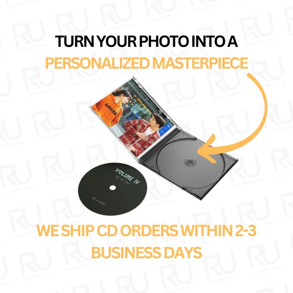 Fully Customize CD Mixtape Jewel Case - Your Photos and 70 Mins Songs with Free and Fast Shipping High Quality for Weddings Birthdays & More