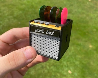 Custom Guitar pick & plectrum holder display