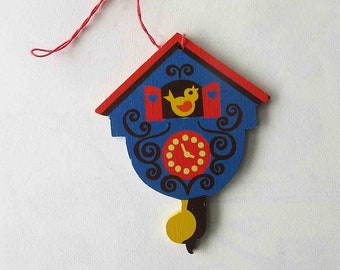 Cuckoo clock christmas ornament