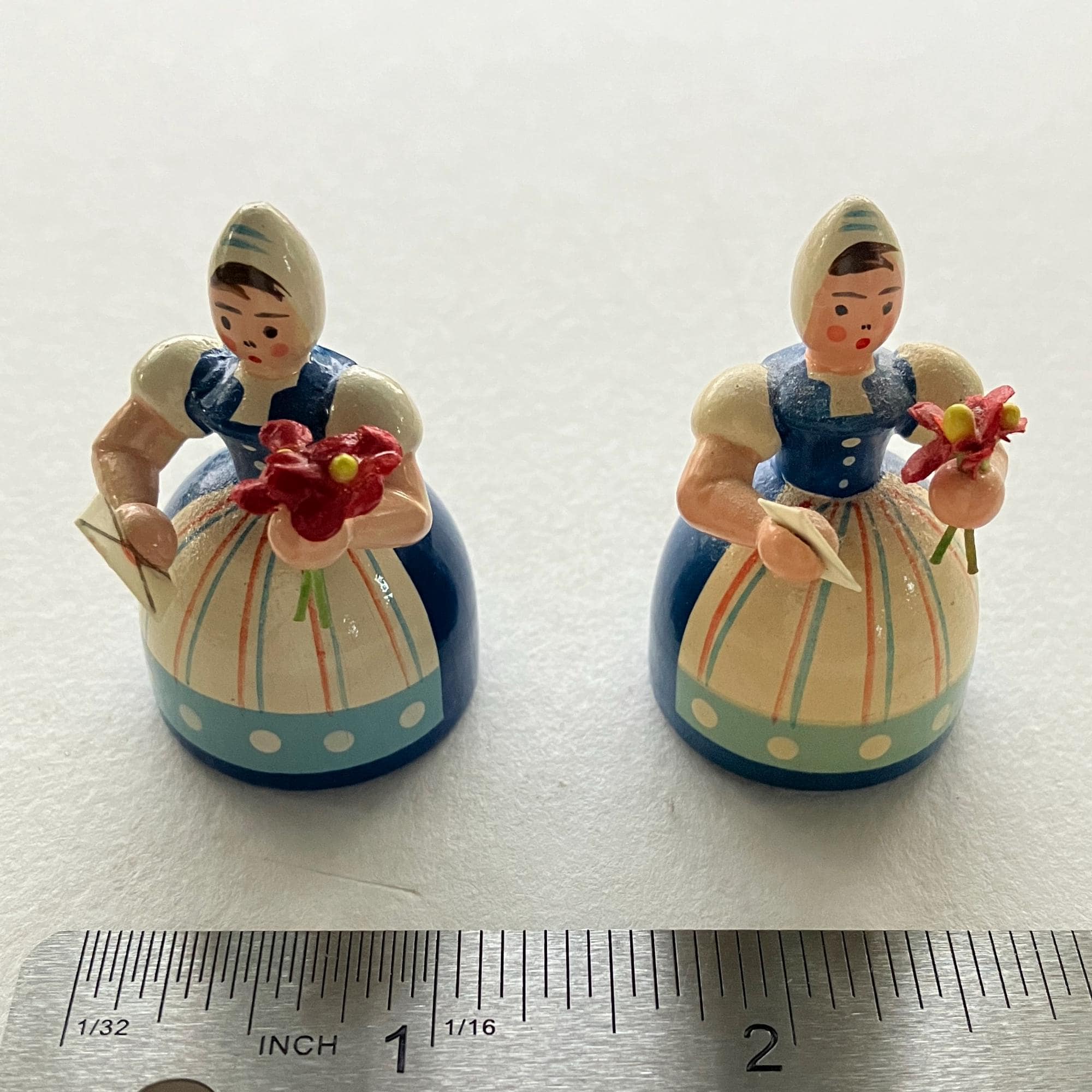 Erzgebirge Wooden Flower Girl - Etsy