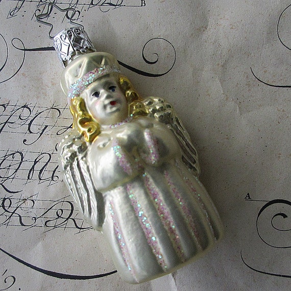 German Hand Blown Glass Ornaments Delicate Christmas Tree Gems