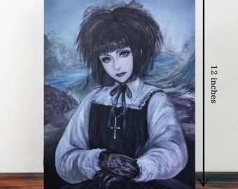 The Mana Lisa Print on Canvas | Malice Mizer | Moi Dix Mois | Moi