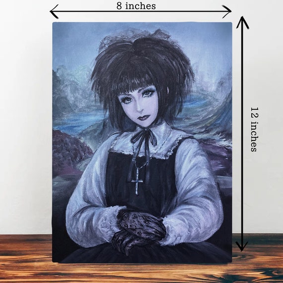 The Mana Lisa Print on Canvas | Malice Mizer | Moi Dix Mois | Moi