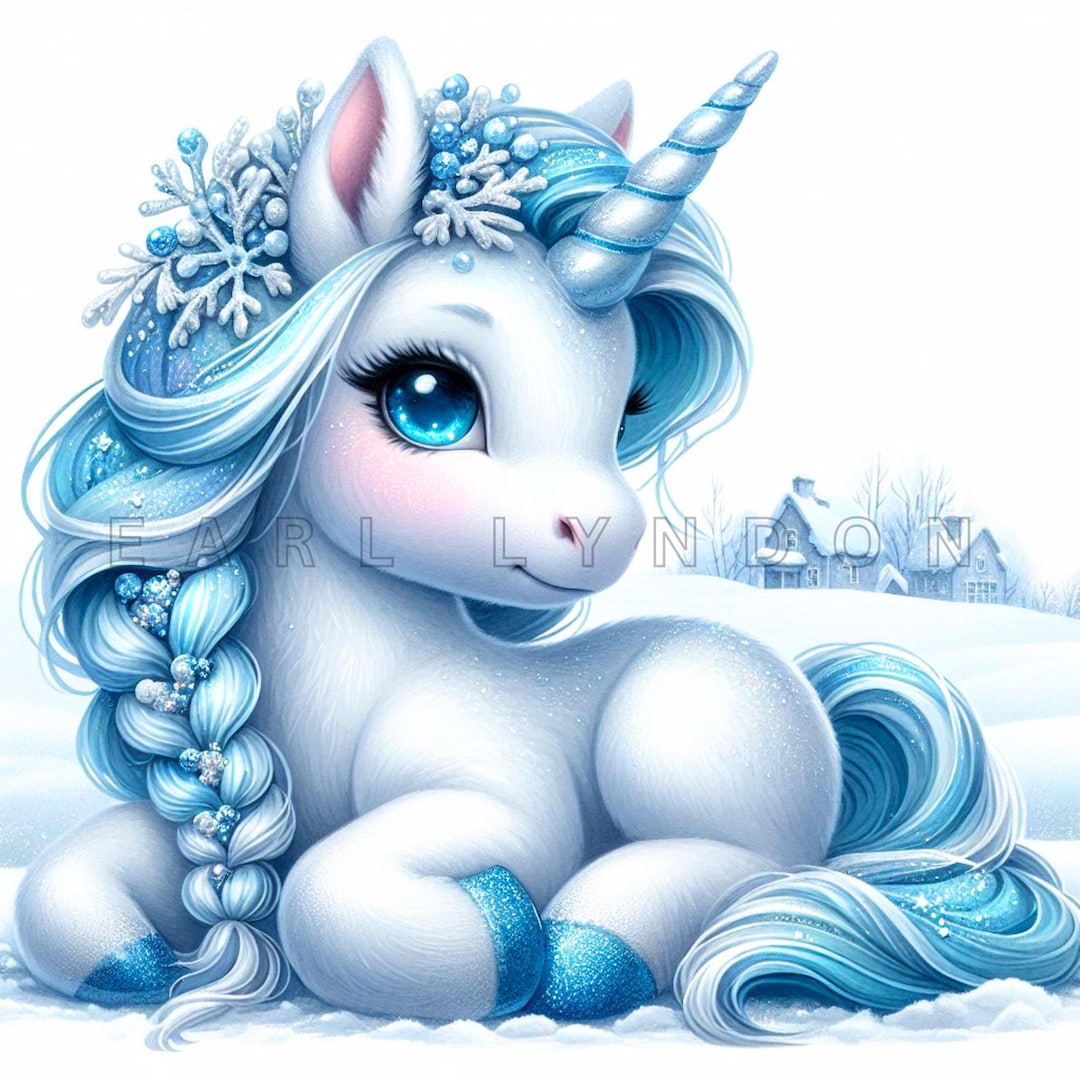 く*み様 手描きイラスト ユニコーン ユニコーンイラスト