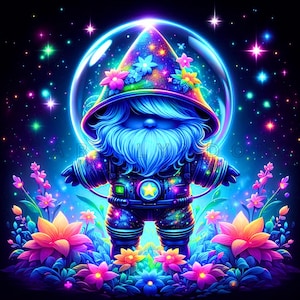 Clipart néon astronaute néon - art de l'espace fantastique jardin cosmique, imprimables aquarelles, 15 haute qualité 300 DPI JPEG, travaux manuels en papier scientifique