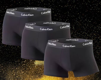 Calvin Klein Boxers Mens,CK Boxers new cotton high stretch, black, white, red boxer briefs,three-piece suit