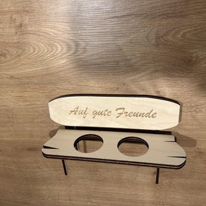 DIG0076 Laser file liquor bench gift friends plywood laser file SVG DXF AI Laser Cut Laserfile Lasercut Download