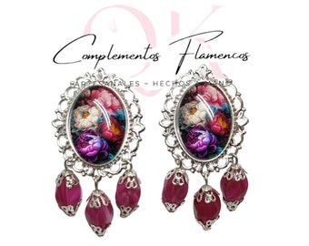 Pendientes de flamenca, pendientes flamencos