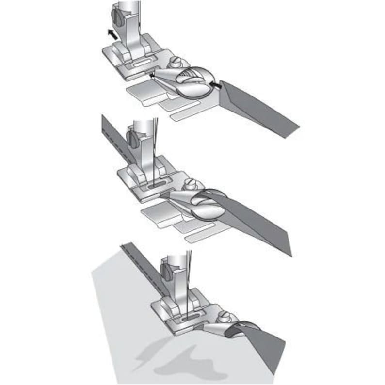 Sewing Machine PFAFF Binder Foot PFAFF Bias Binder Foot PFAFF Sewing Machine Foot Attachment for