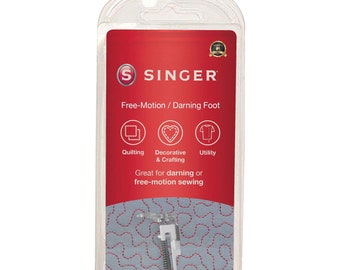 Prensatelas de zurcido de movimiento libre SINGER: Máquina de coser y bordar