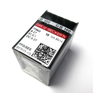 Groz-Beckert Regular Point Industrial Machine Needles DCx27 10per Pack - Overlock Sewing Machine Needles - Needles for Professional Machines