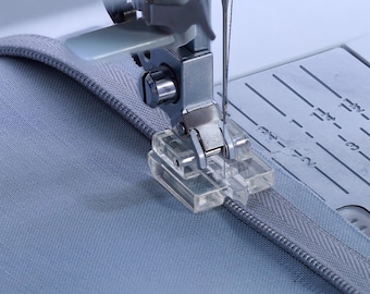 Prensatelas para cremalleras invisibles PFAFF: Accesorio para cremalleras ocultas en máquinas de coser