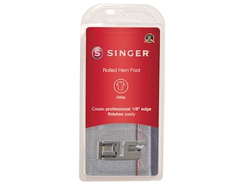 Prensatelas para dobladillo enrollado SINGER: puntadas decorativas y acolchado