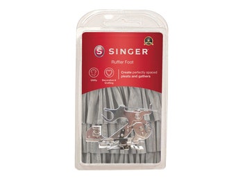 SINGER Ruffler Foot: Sewing Machine Pleating & Gathering