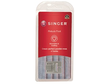 SINGER Pintuck Presser Foot: Sewing Machine Foot for Parallel Tucks