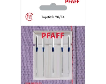 PFAFF Topstitch Needles Packet of 5 Size 90/14