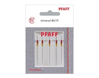 Paquete de 5 agujas universales PFAFF tamaño 80/12