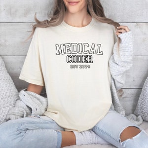 Medical Coder Gift Medical Coder Shirt Funny Medical Coding Shirt Medical Biller Shirt Medical Billing Tee ICD-10 Coding Shirt Coder D35