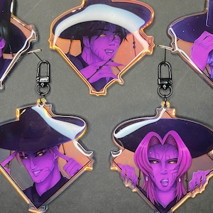 Demon SAJA BOYS keychains 4 inch -  Kpop demon hunters