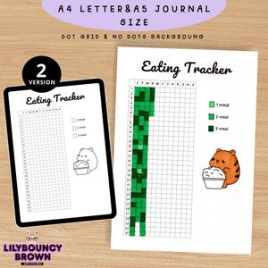 Printable Food Diary: Meal & Diet Tracker (A4/A5 Digital Download