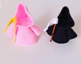 Pdf Pattern: Crochet Grim Reaper Pattern | Spooky Halloween Amigurumi