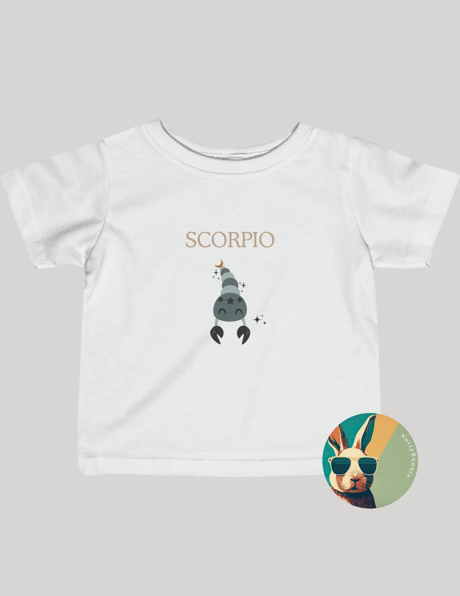 Baby Onesie Scorpio Astrology Zodiac Sign 100% Cotton Infant Bodysuit –  Indica Plateau