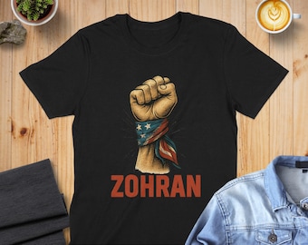 Zohran Mamdani NYC Mayor T-Shirt: Progressive Socialist Political Apparel