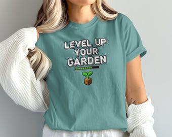 Comfort Colors® Funny Garden Shirt for Plant Lovers, Gardening TShirt Gift, Garden Lover Tee, Cute Plant Shirt for Women