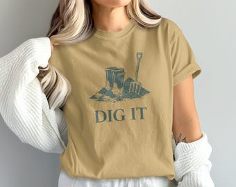 Comfort Colors® Funny Garden Shirt for Plant Lovers, Gardening TShirt Gift, Garden Lover Tee, Cute Plant Shirt for Women