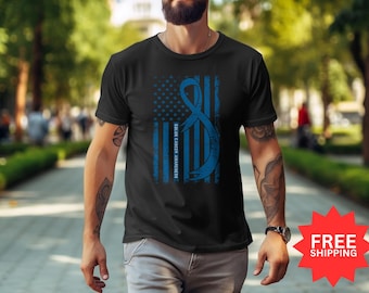 Colon Cancer Awareness T-Shirt: Unisex Support Tee