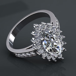 STL ring 3D model,Jewelry file for 3D printing,cnc,3d file, File for 3D printing,Jewelry design, stl jewelry, printable engagement ring, cad