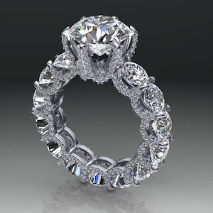 STL 3D model, Jewelry CAD file for 3D printing,CNC,luxury ring,3d jewelry file,printable file,ring for 3D printing,jewelry Design,ring stl