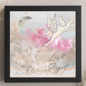 Beauty Room Salon Decor Lash Coquette Print Lash Tech Gift Lash Artist Accessories Salon Wall Art Eyelash Poster Lash Room Print Esthetician