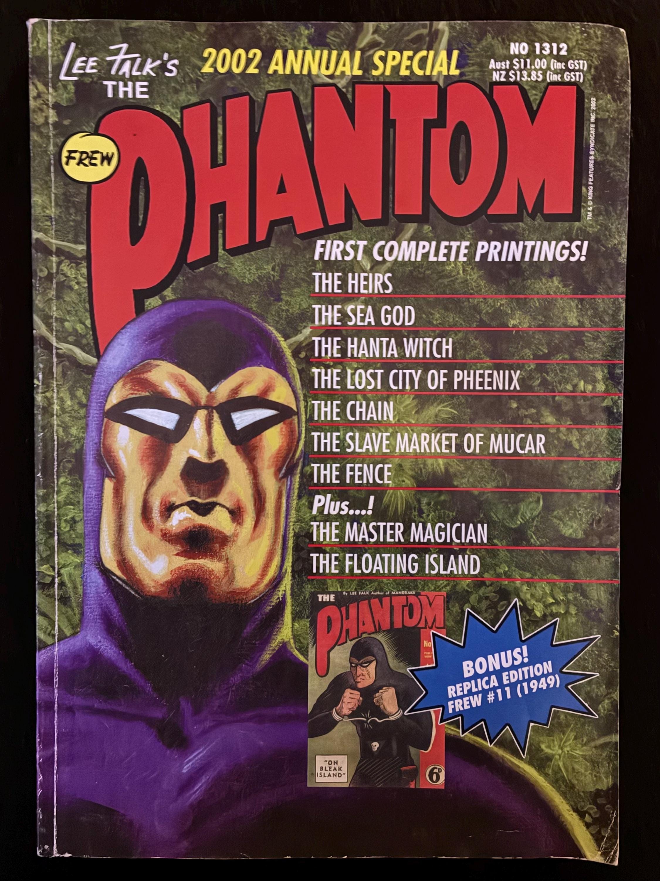 Vintage Lee Falk's the Phantom Comic Book 2002 Annual Special - Etsy ...