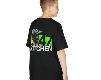 Levi Kitchen Motocross Youth T-Shirt, Moto Racing Graphic Tee