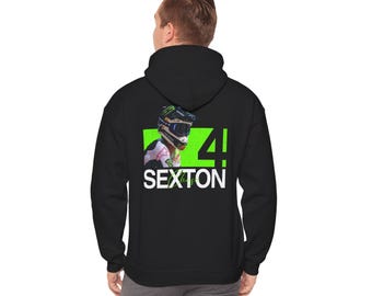 Chase Sexton Big Fan Hoodie Motocross Graphic Moto Hoodie Black