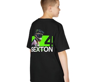 Chase Sexton Youth T-Shirt, Motocross Graphic Tee, Moto Fan Gift