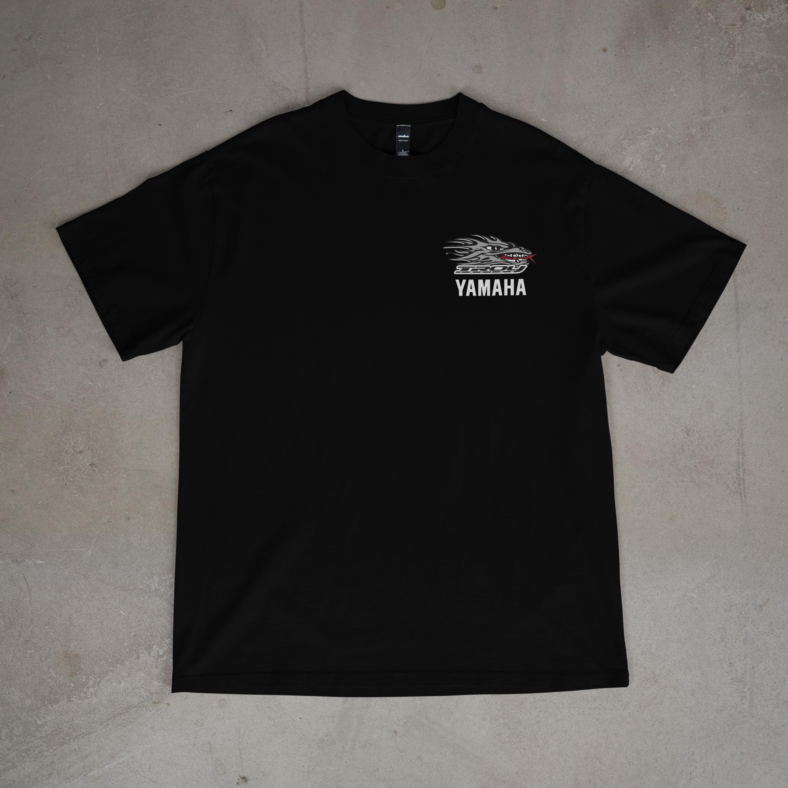 Retro Yamaha of Troy Black T-shirt Motocross Graphic Moto Tee - Etsy