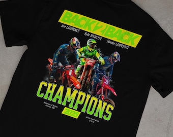 Australia MXON 2025 Champions T-Shirt: Motocross Racing Fan Tee