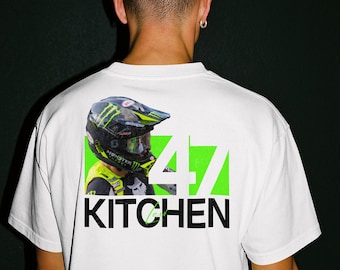 Levi Kitchen Motocross Graphic Tee, Moto Fan Shirt