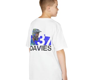 Youth Motocross T-Shirt, Cole Davies Graphic Tee, Moto Racing Apparel