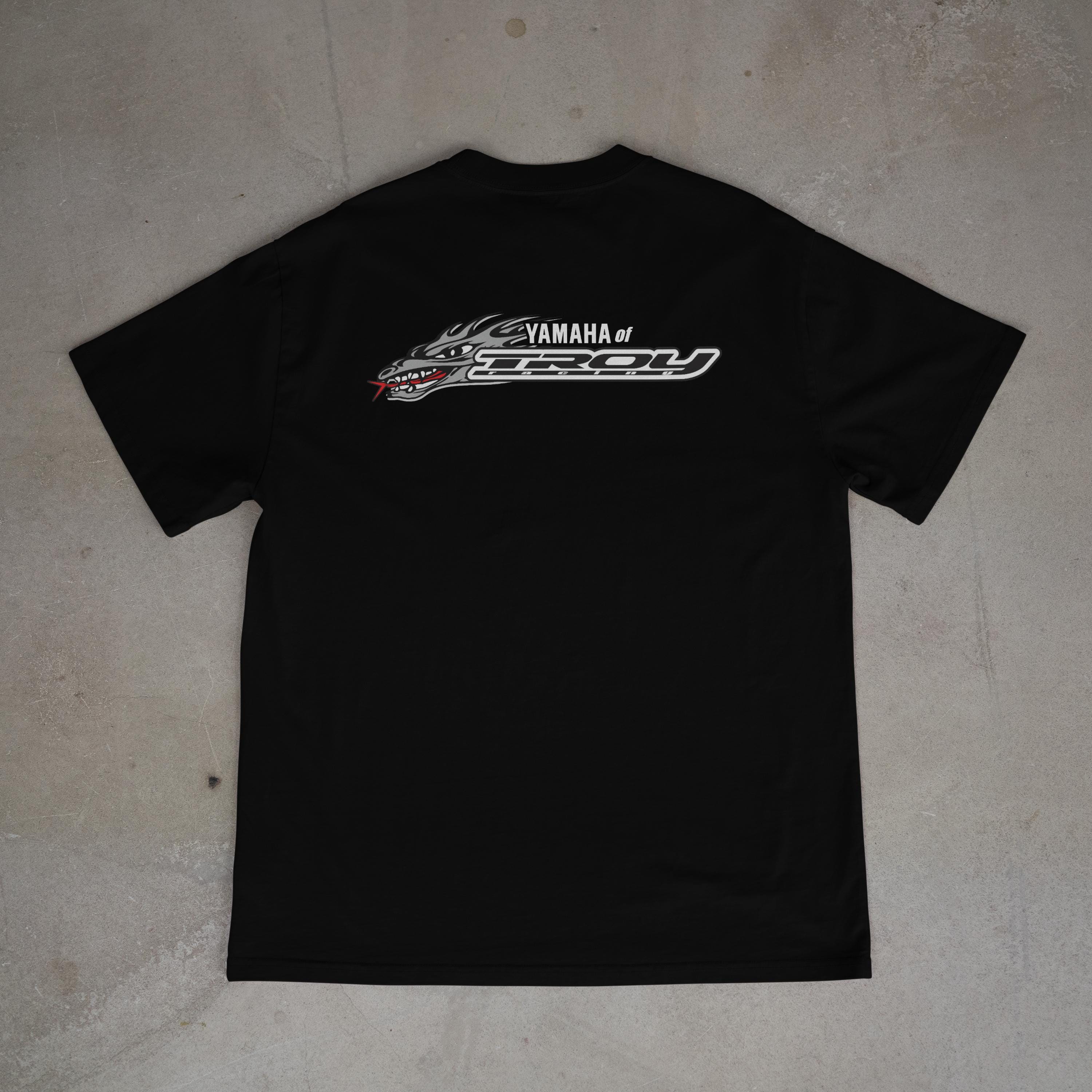 Retro Yamaha of Troy Black T-shirt Motocross Graphic Moto Tee - Etsy