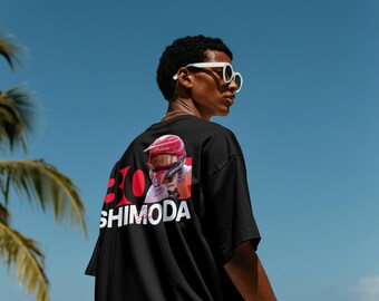 ジョー・シモダ モトクロス グラフィックTシャツ - ギルダン 5000 ユニ