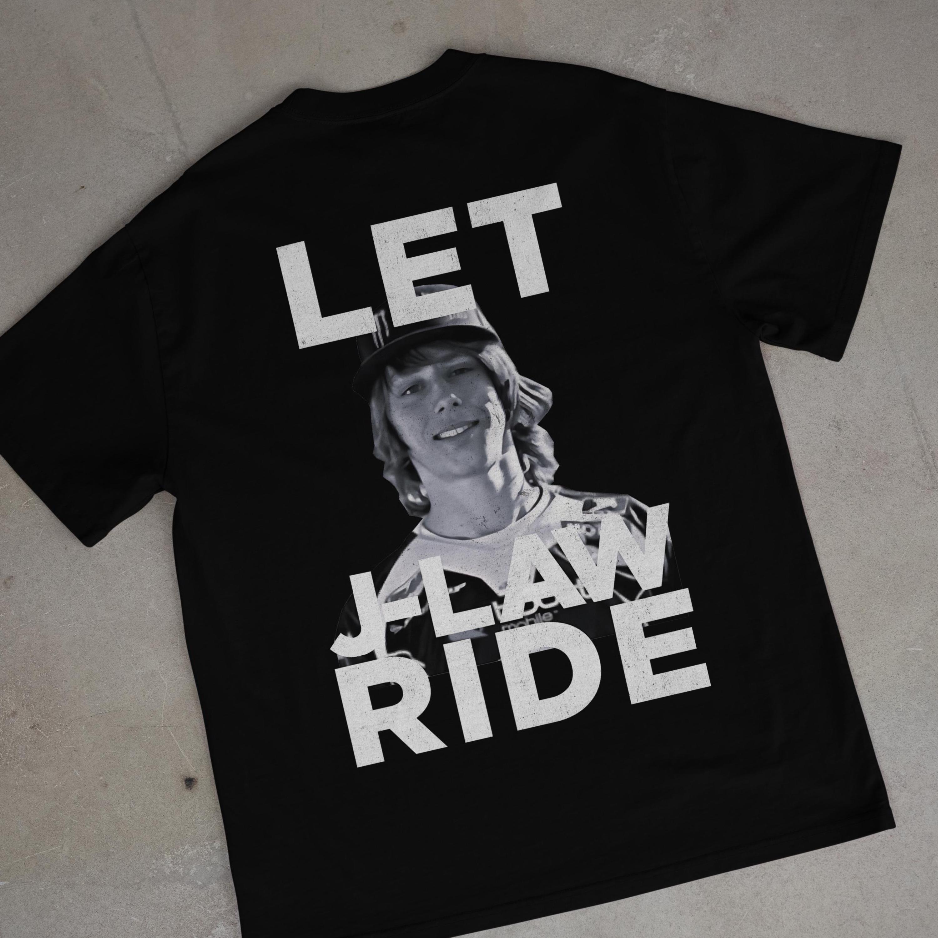 Let Jlaw Ride T-shirt: Funny Motocross Throwback Tee - Etsy